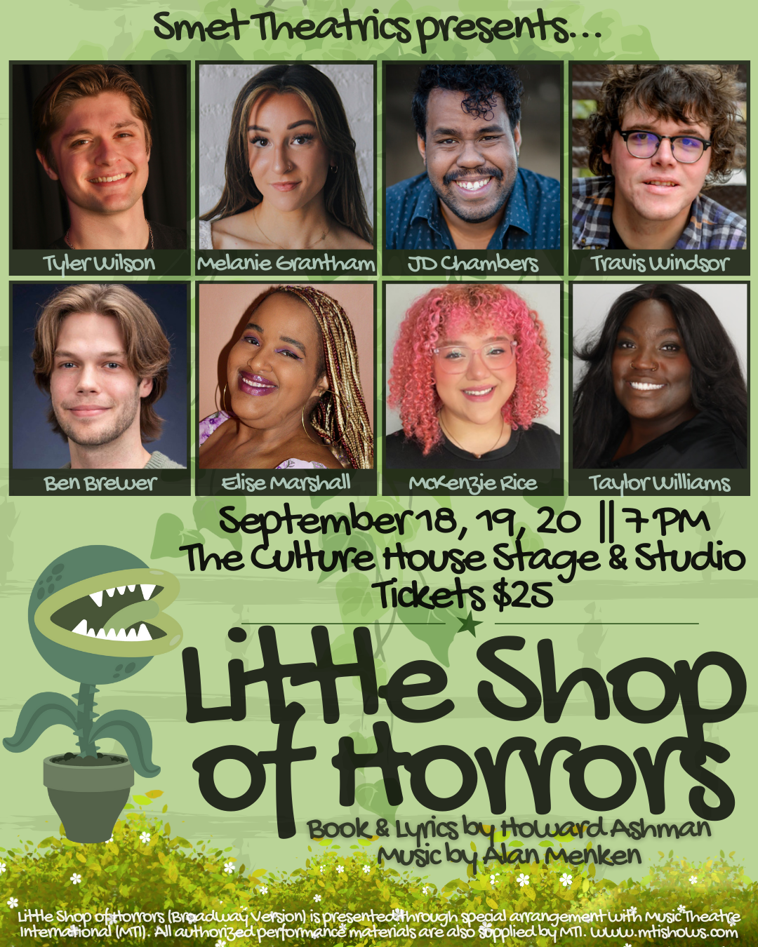 Little Shop of Horrors - Presented by Smet Theatrics